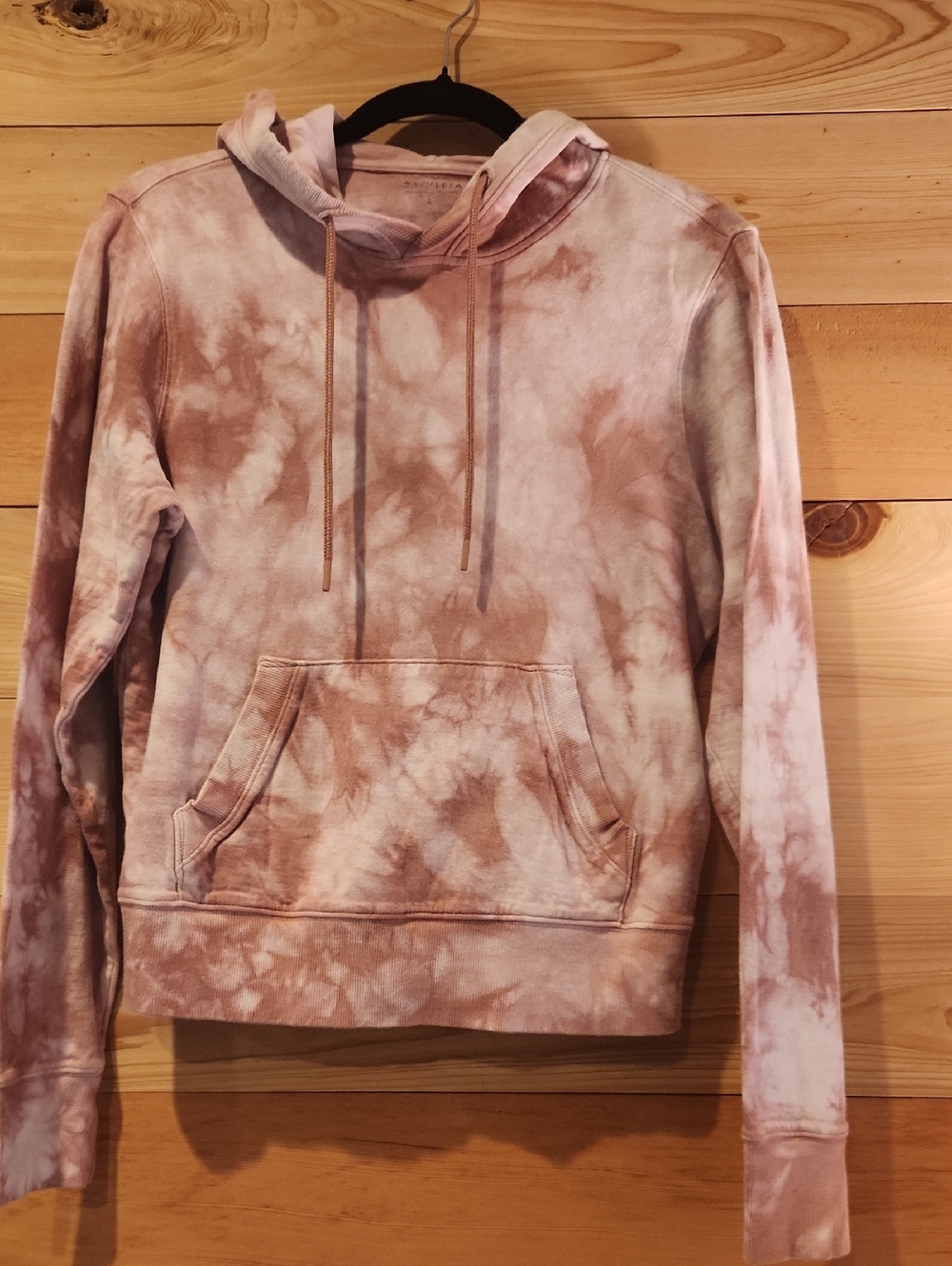 Athleta Pink Tie-Dye Pullover Hoodie
